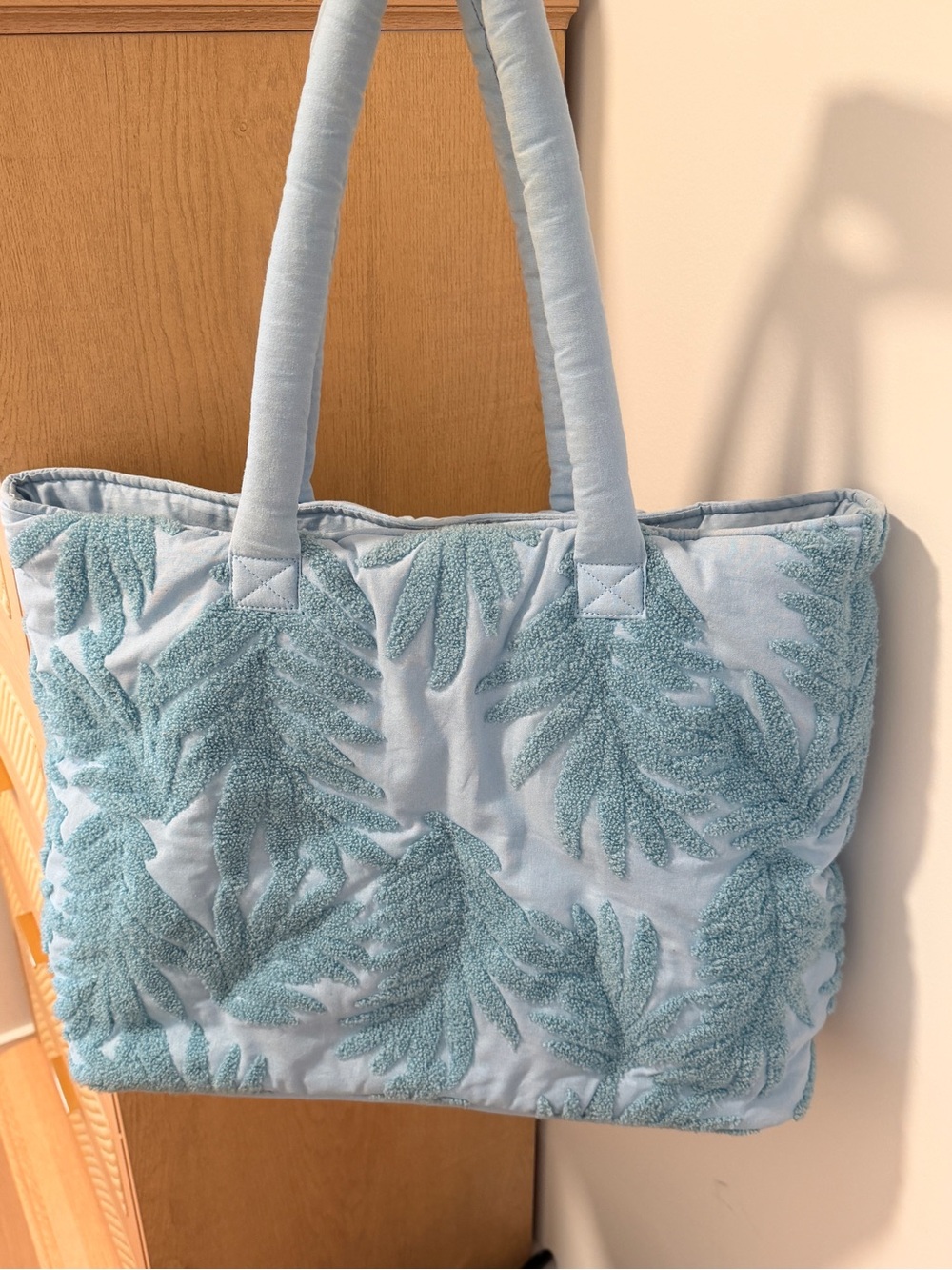 Beach Bag Tote Light Blue